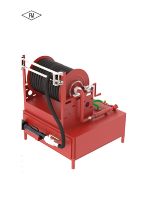 FM Approved Foam Hose Reel Station